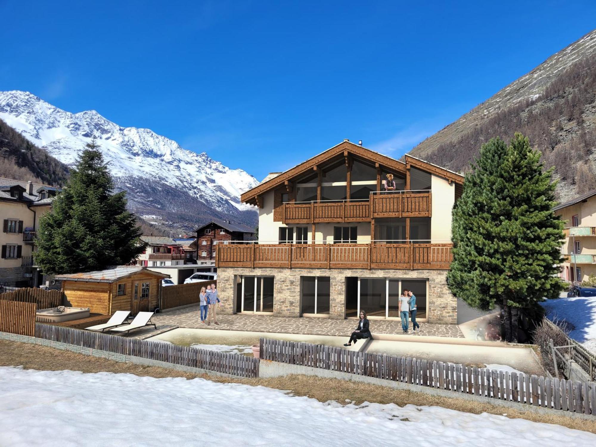 Chalet Wiesengrund Edelweiss 6P ساس-الماغيل المظهر الخارجي الصورة